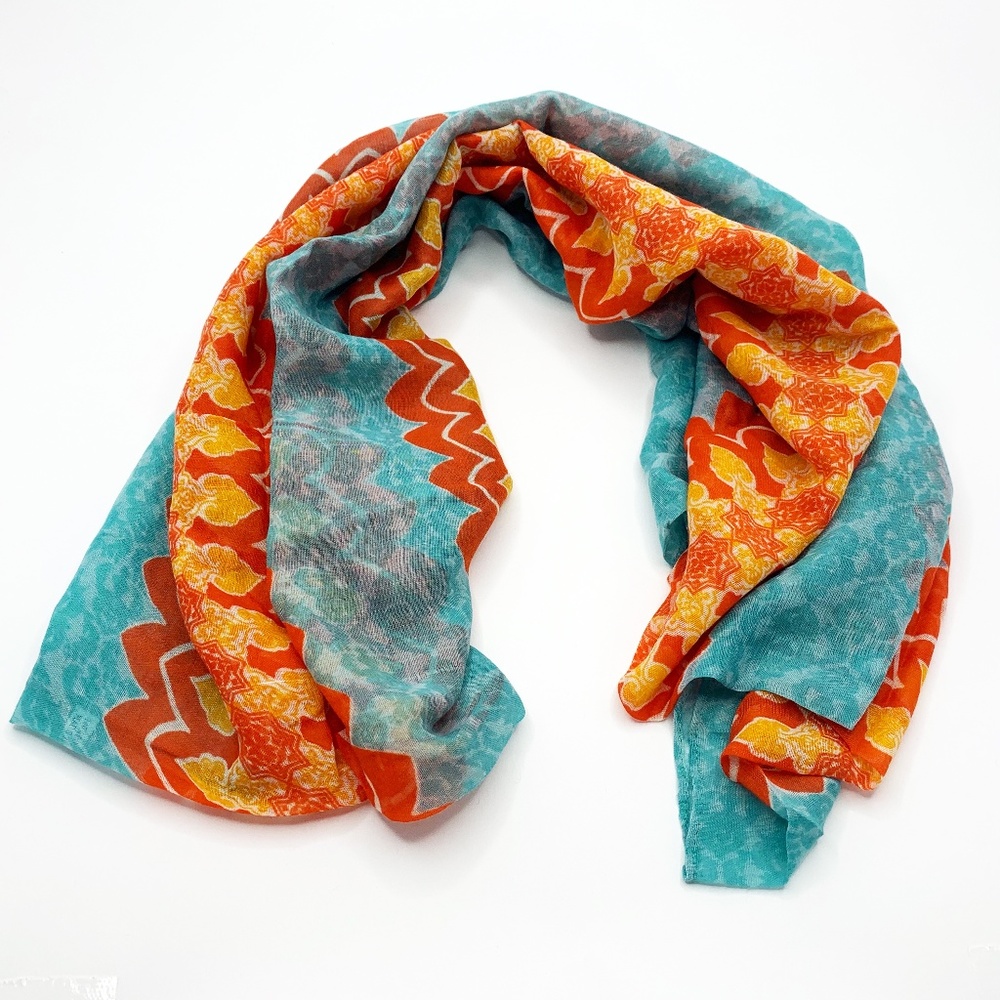 Women's Designer Fashion Scarves Sheer By Oori